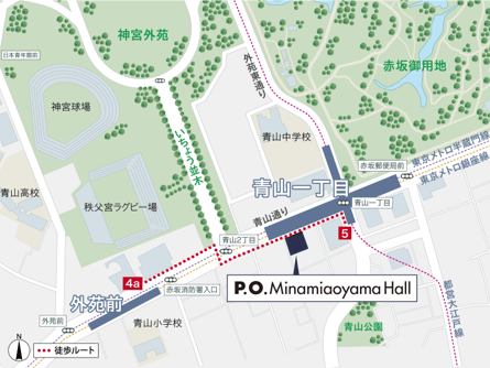 POLA aoyama building 周辺地図